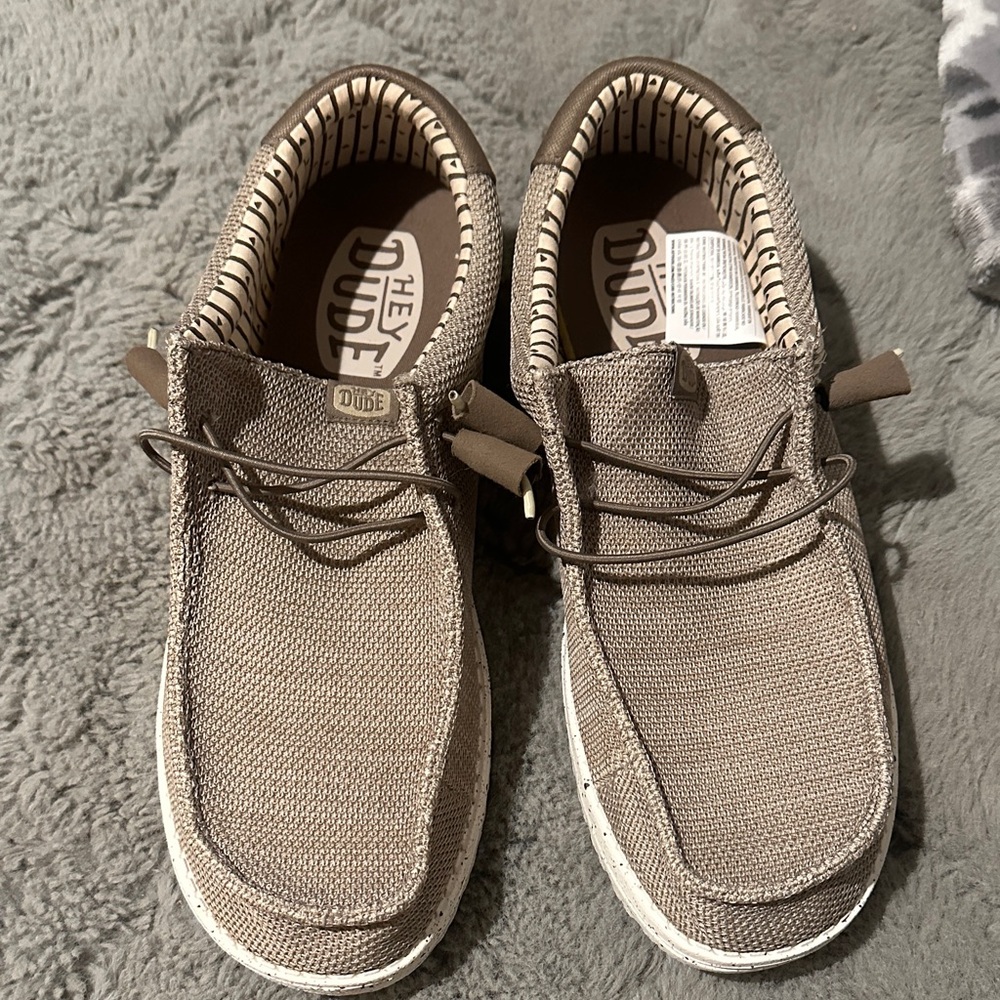 Hey Dude Men's Taupe Loafers